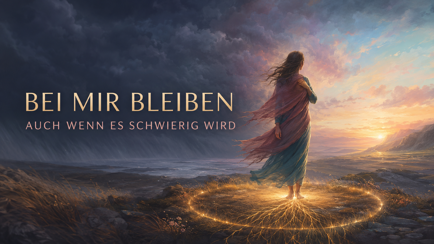Bei mir bleiben!